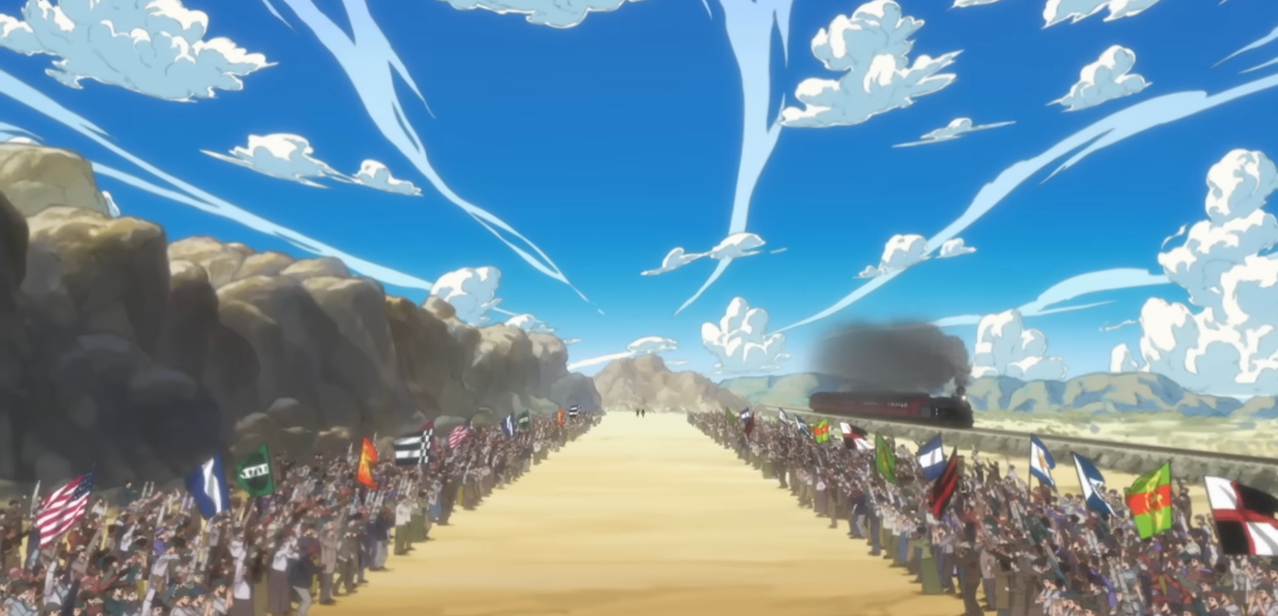 Bild zu 🌌🚀 Steel Ball Run Anime startet global auf Netflix – Premiere im März 2026! 🎉📺